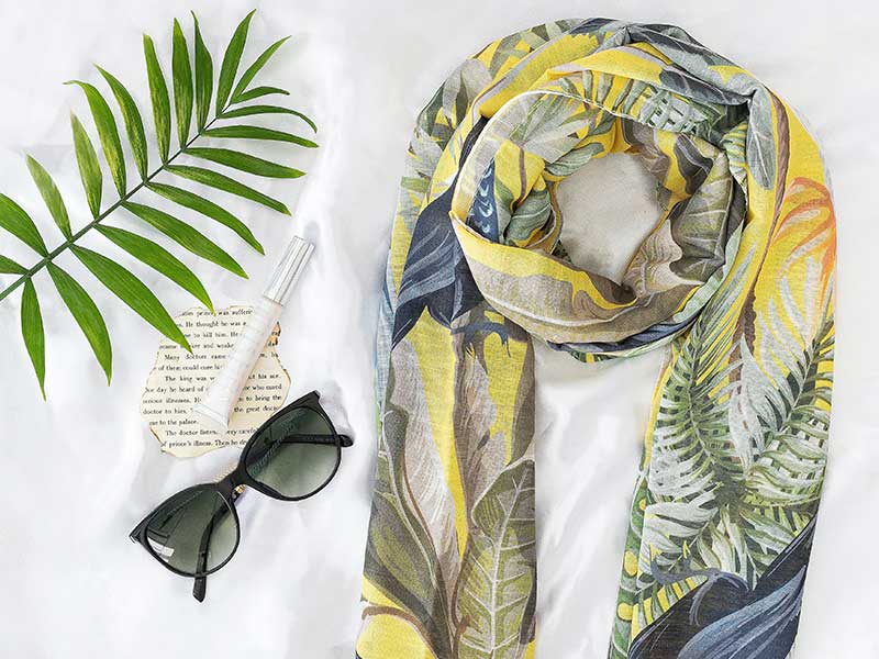 Cotton Blanket Scarf 11 Classic Leather Belt